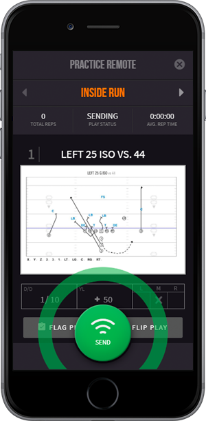 GoRout On-Field Practice app
